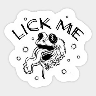 Lick Me Toad Sticker